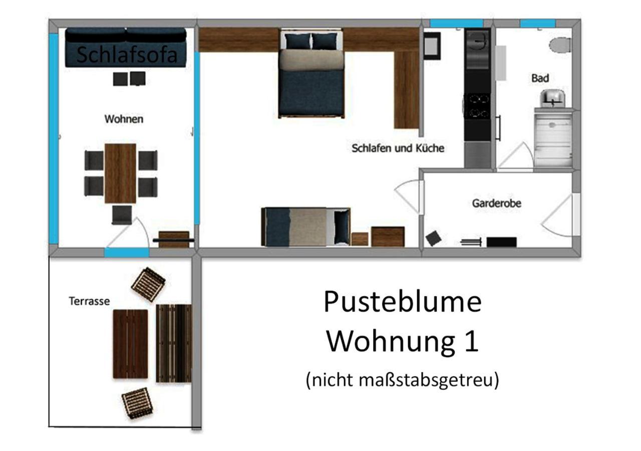 Happy Place Pusteblume Apartament Halblech